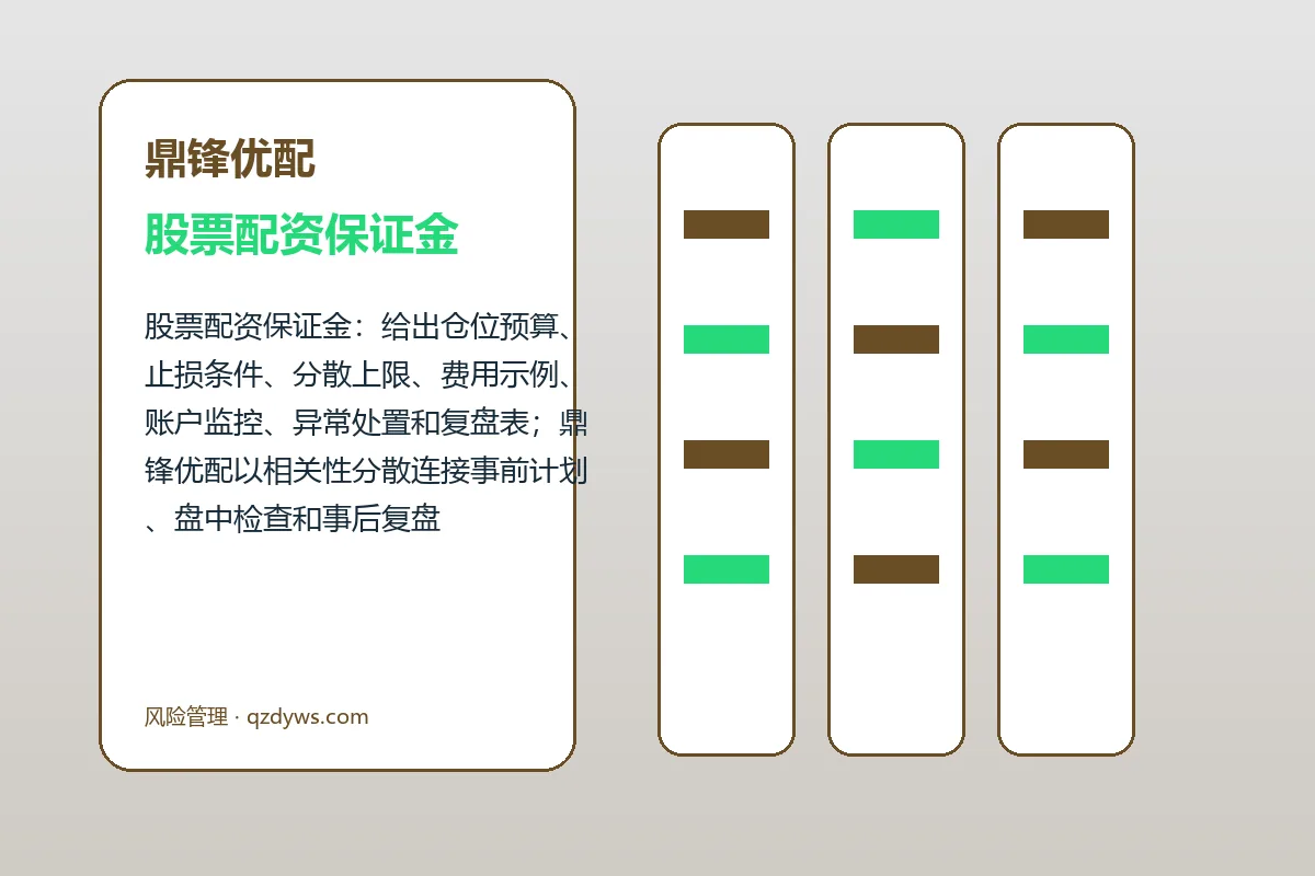 鼎锋优配费用、账户与退出规则图解